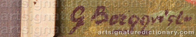 Signature by Gunnar BERGQVIST