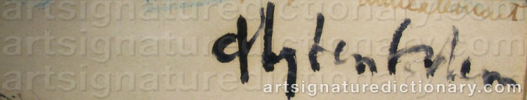 Signature by Aly Ben SALEM