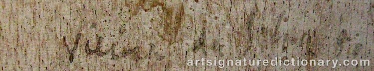 Signature by Maria Elena VIEIRA DA SILVA