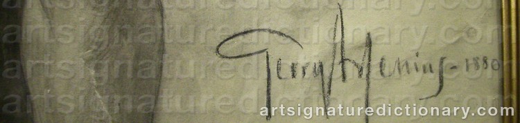 Signature by Georg ARSENIUS