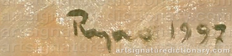 Signature by Ryno FRIEBERG