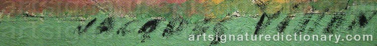 Signature by Jacques VILLON