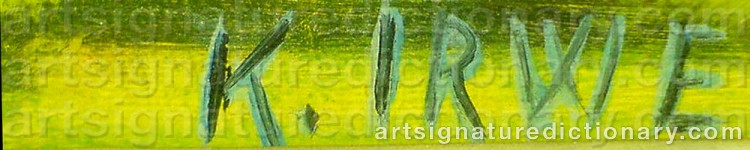 Signature by Knut IRWE