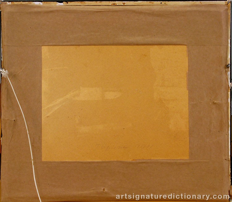 Close-up details showing Robert Rafaelovich FALK signature forgery characteristics