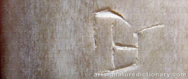 Authentic signature by Per Henrik (Sami Artist) SIMMA on Other artwork