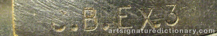 Signature by Christian BERG