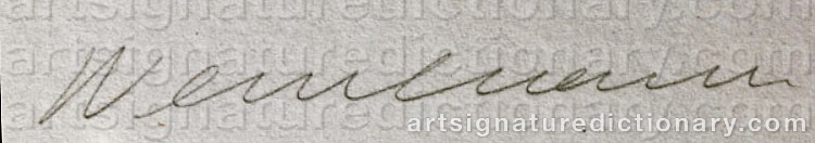 Signature by Tom WESSELMANN
