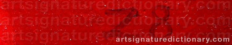 Authentic signature by Kristoffer ZETTERSTRAND on  artwork