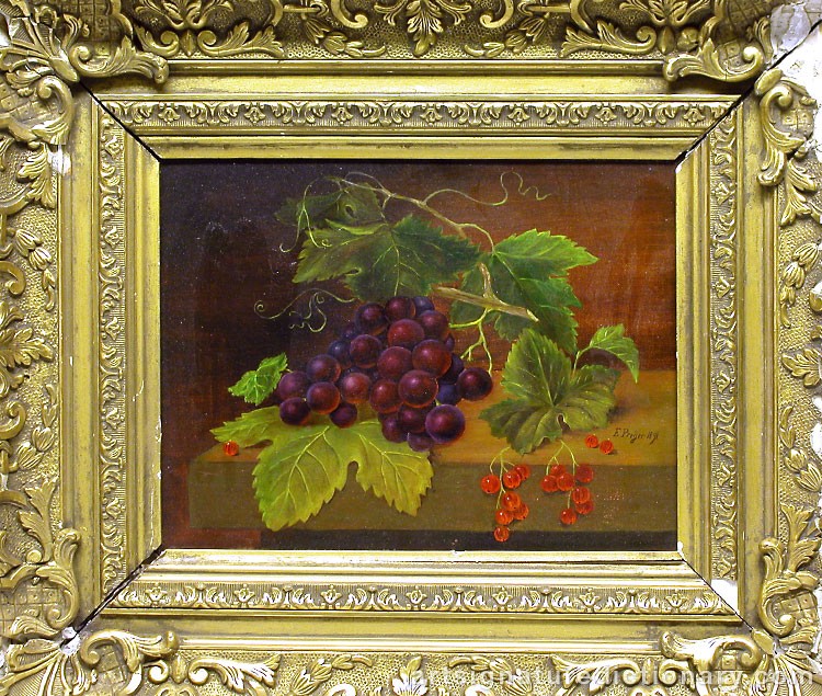 Close-up details showing Emilie PREYER signature forgery characteristics