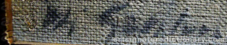 Signature by Hjalmar GRAHN