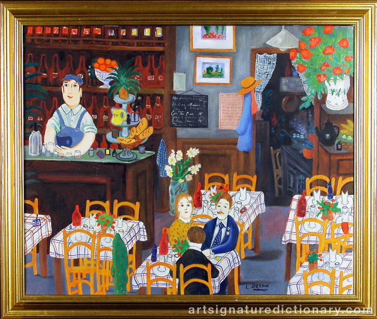 Close-up details showing Lennart JIRLOW signature forgery characteristics