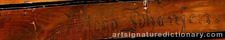 Signature by Viggo JOHANSEN