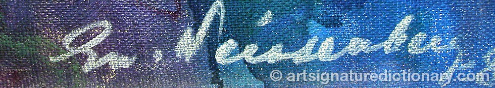 Signature by Eva Von WEISSENBERG