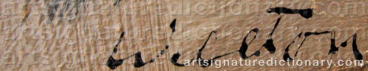 Signature by Lars WELLTON