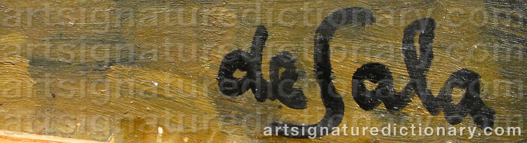 Signature by Eugene De SALA