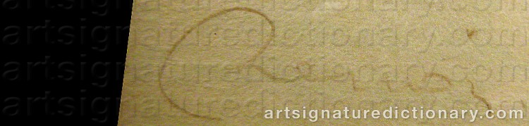 Signature by Pierre Auguste RENOIR
