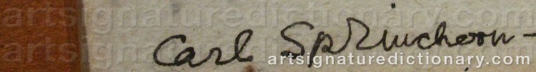 Signature by Carl SPRINCHORN