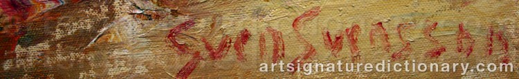 Signature by Sven SVENSSON