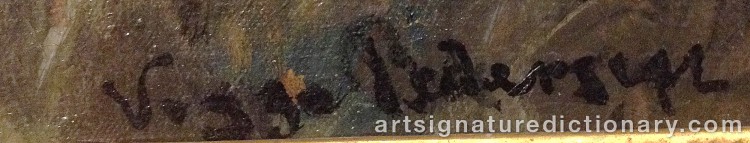 Signature by Viggo PEDERSEN
