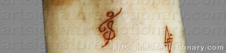 Authentic signature by Sten-Åke (Sami Artist) FORSBERG on Other artwork
