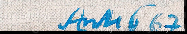 Signature by Horst ANTES