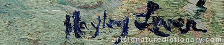 Authentic signature by Richard Hayley LEVER on Painting/Watercolour artwork