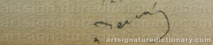 Signature by André DERAIN