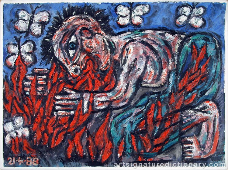 Close-up details showing Bengt LINDSTRÖM signature forgery characteristics