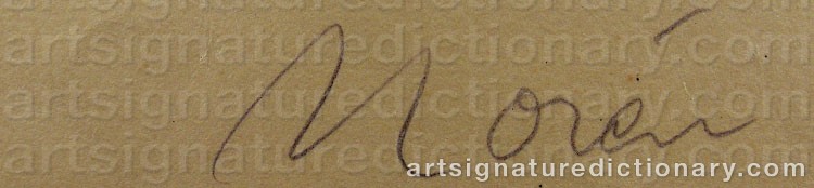 Signature by Bertil NORÉN