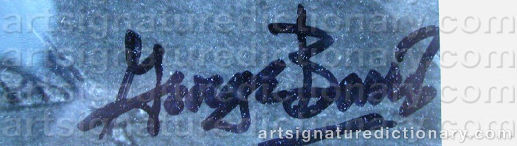 Signature by George BARRIS
