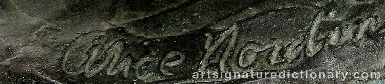 Signature by Alice NORDIN