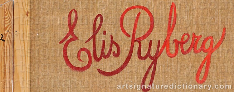 Signature by Elis RYBERG