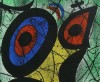 Close-up details showing Joan MIRO signature forgery characteristics