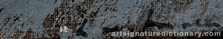 Authentic signature by Tero LAAKSONEN on Painting/Watercolour artwork