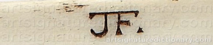 Authentic signature by Johan (Sami Artist) FANKKI on Other artwork