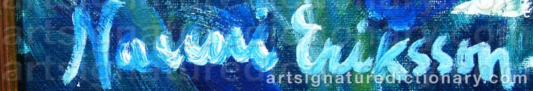 Signature by Naemi ERIKSSON