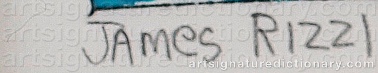 Signature by James RIZZI