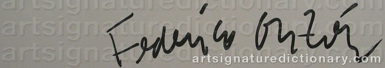 Signature by Federico GUZMAN