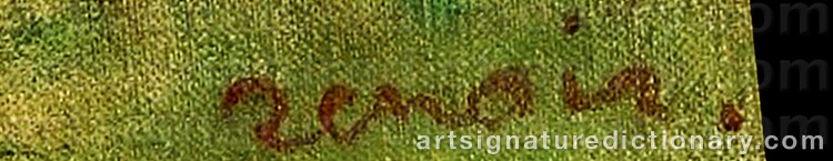 Signature by Pierre Auguste RENOIR