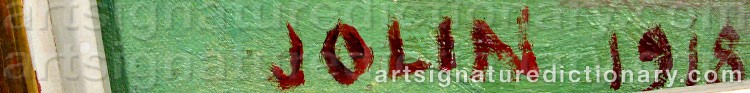 Signature by Einar JOLIN