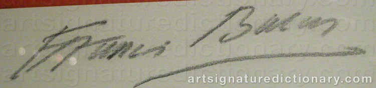 Signature by Francis BACON