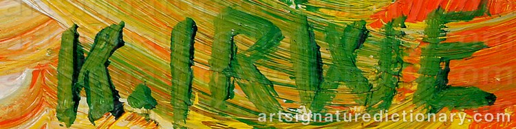 Signature by Knut IRWE