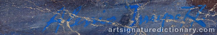 Signature by Alessio ISSUPOFF