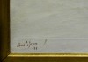 Close-up details showing Bruno LILJEFORS signature forgery characteristics