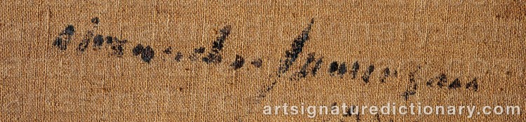 Signature by Alexander JAMIESON