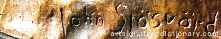Signature by John SJÖSVÄRD