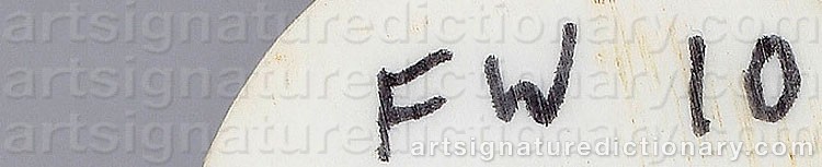 Signature by Fredrik WRETMAN