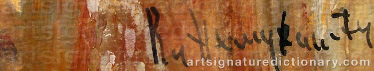 Signature by Vladimir Nikolaevich NEMUKHIN