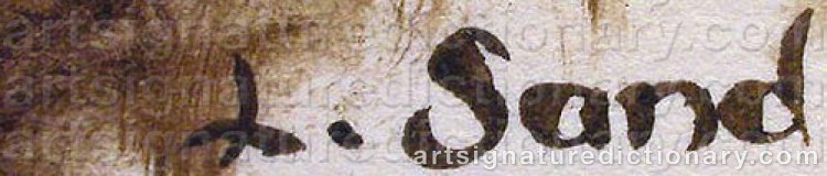 Signature by Lennart SAND