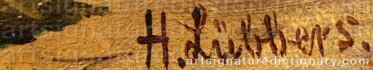 Signature by Holger LÜBBERS